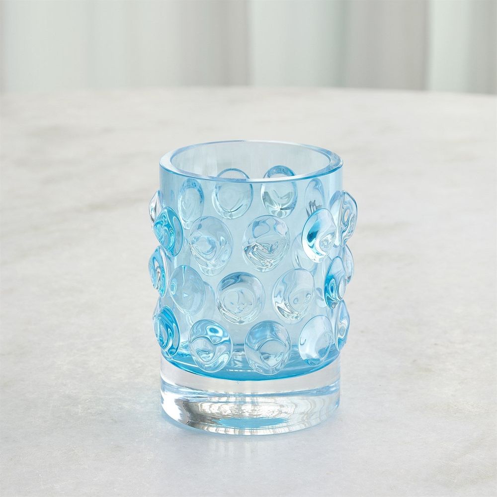 Thousand Eye Vase-Blue-Lg