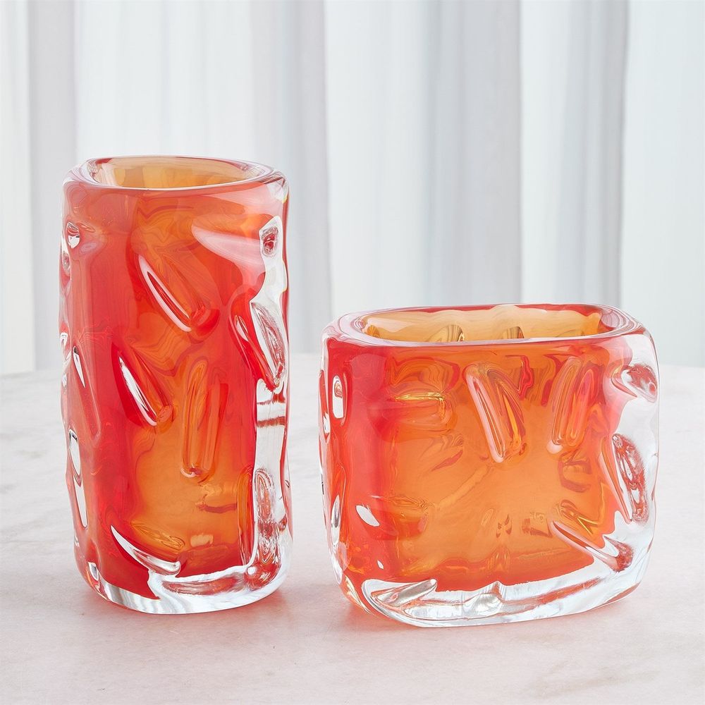 Vases Storm Vase-Fire-Sm