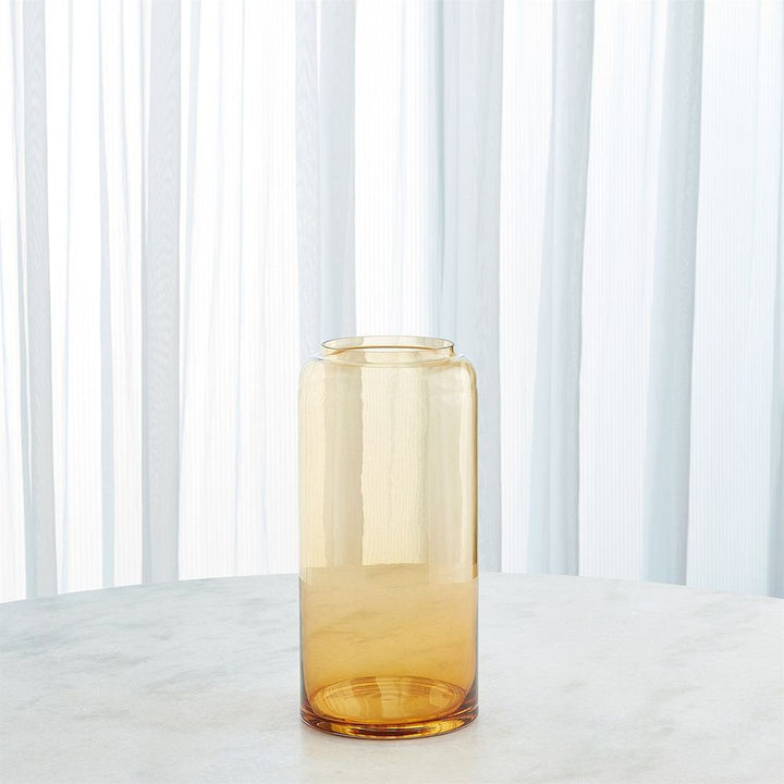 Datum Vase-Caramel-Med