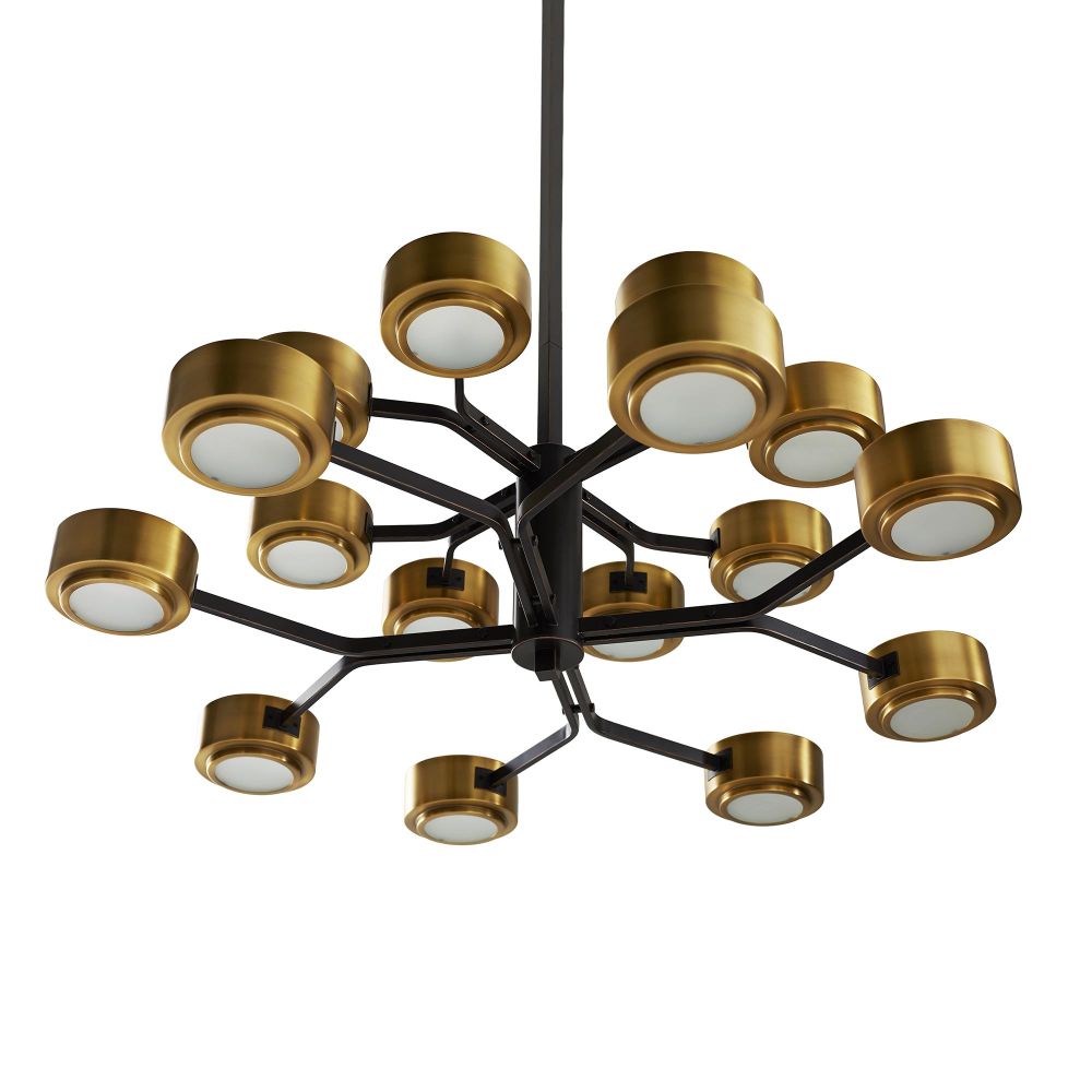 Chandeliers Kael Two Tier Chandelier - Black