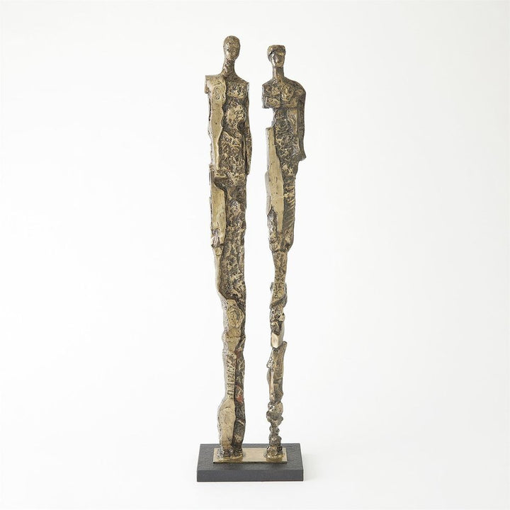 Decorative Objects Abstract Couple Sculpture-Brass