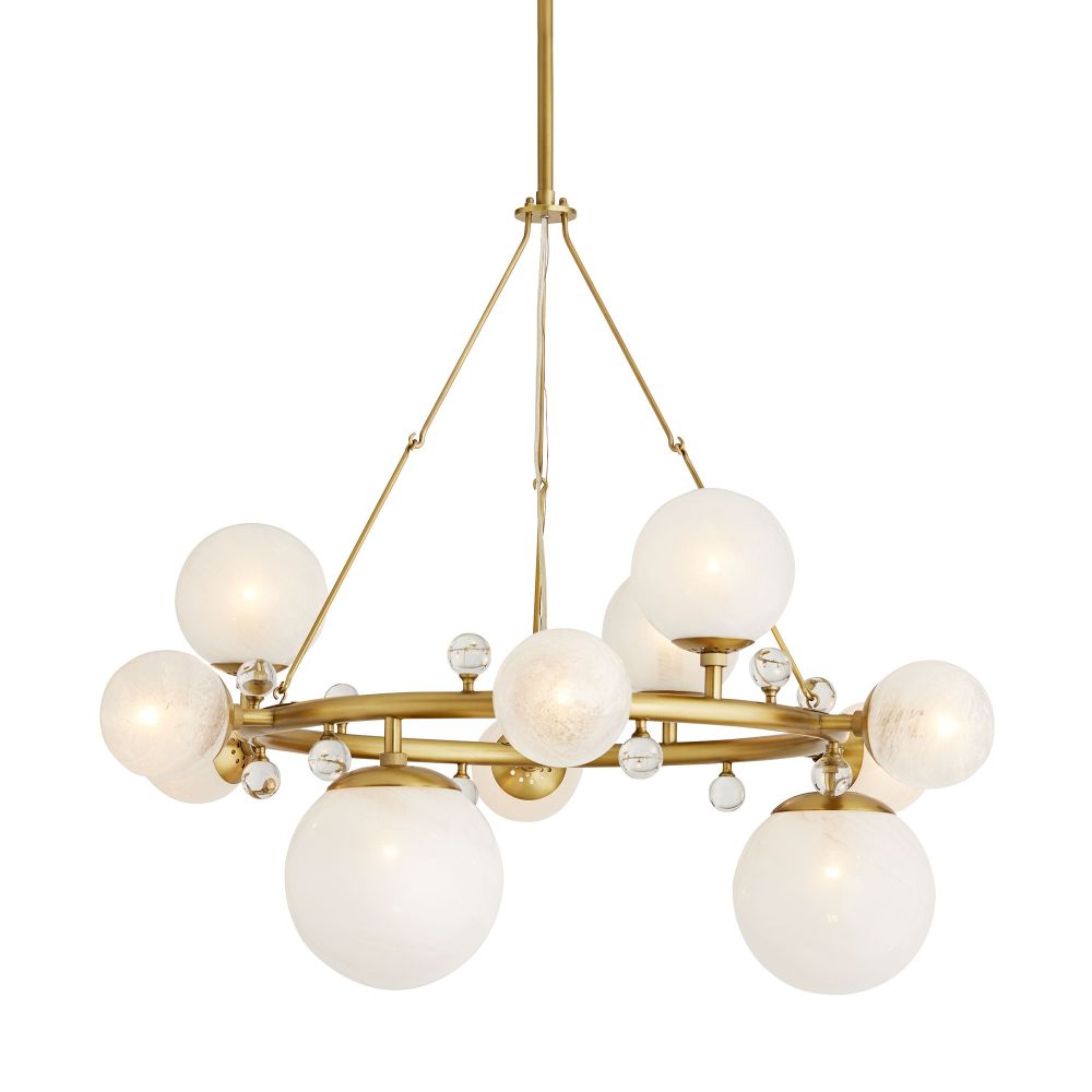 Chandeliers Carreras Round Chandelier - Gold