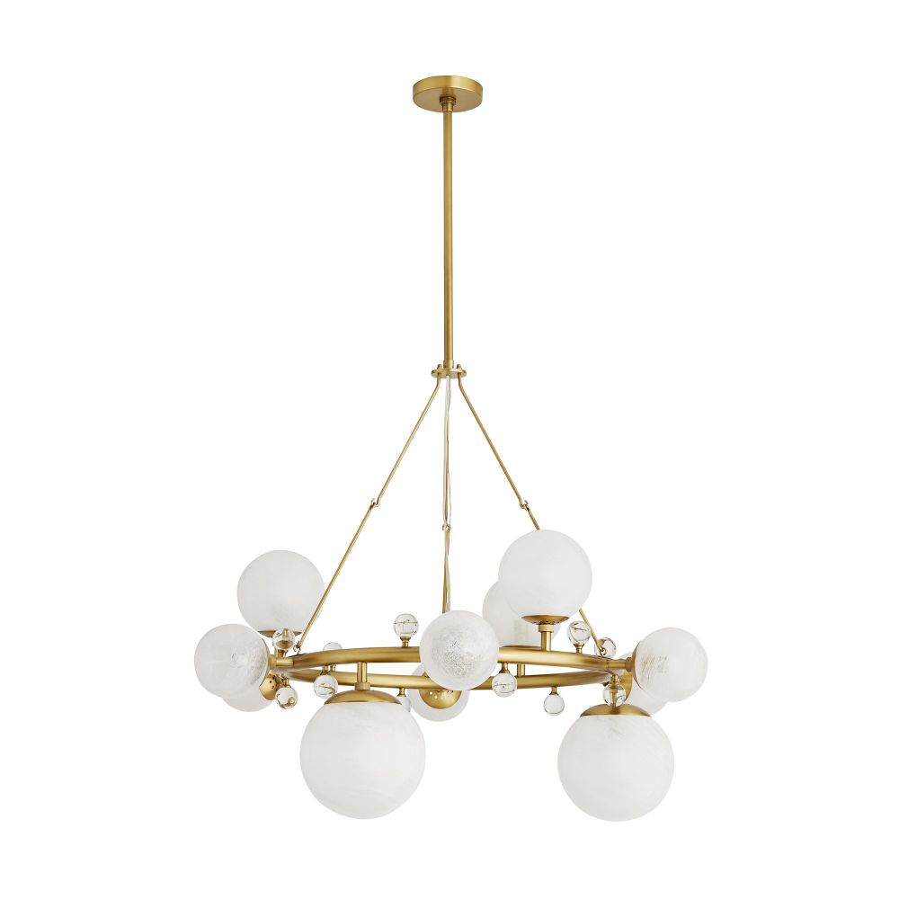 Chandeliers Carreras Round Chandelier - Gold