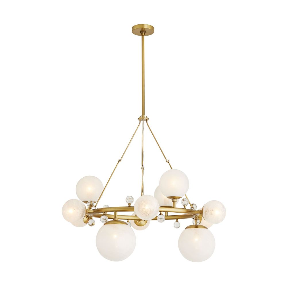 Chandeliers Carreras Round Chandelier - Gold