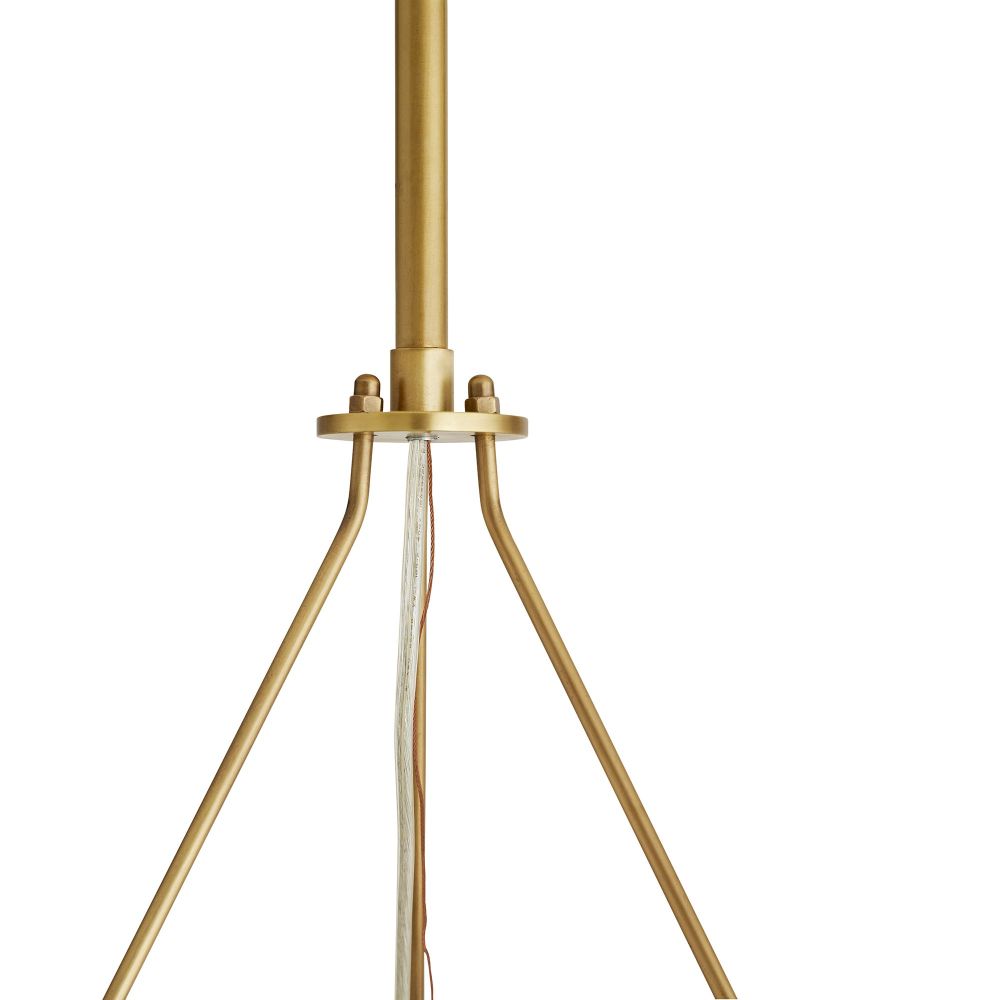 Carreras Round Chandelier - Gold