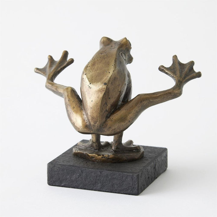 Decorative Objects Leap Frog-Bronze