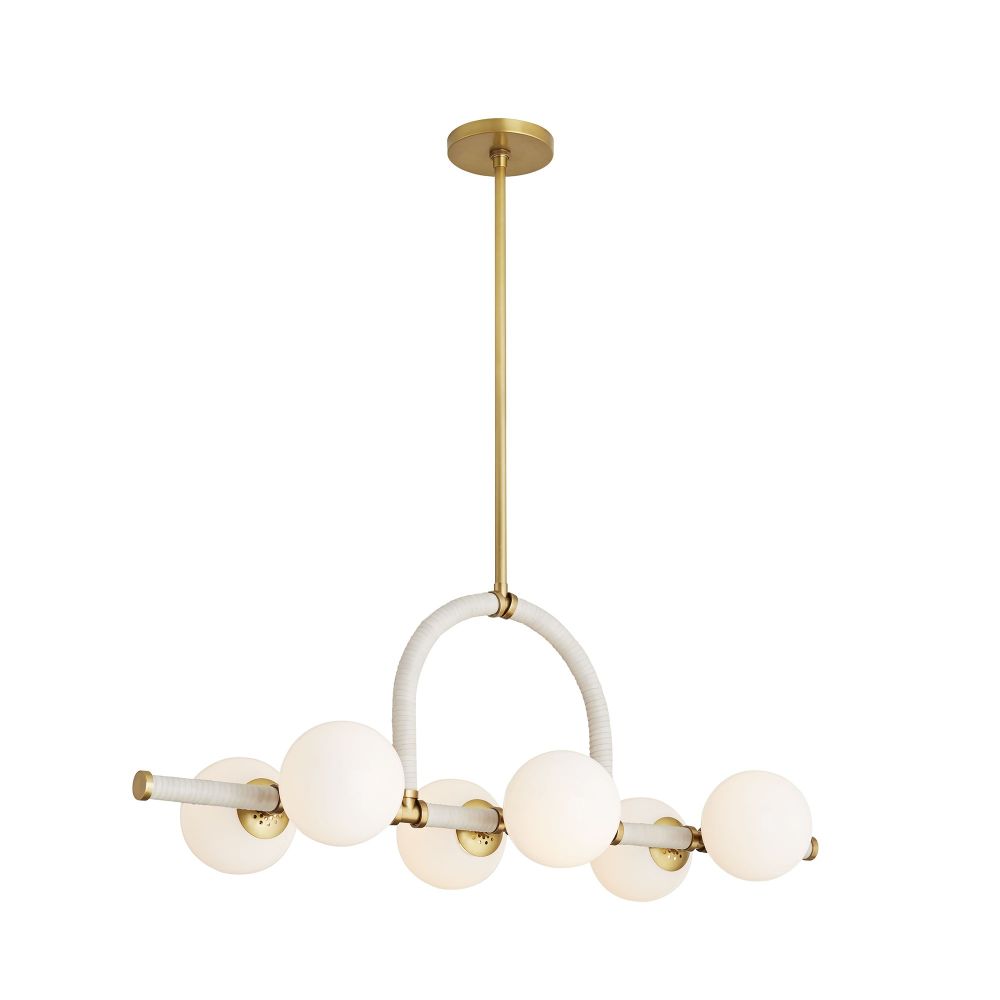 Georgia Linear Chandelier - Gold
