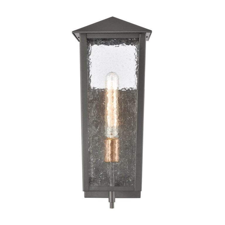 Marquis 18'' High 1 - Light Outdoor Sconce - Matte Black-Elk Home-ELK-89470/1-Outdoor Wall Sconces-3-France and Son