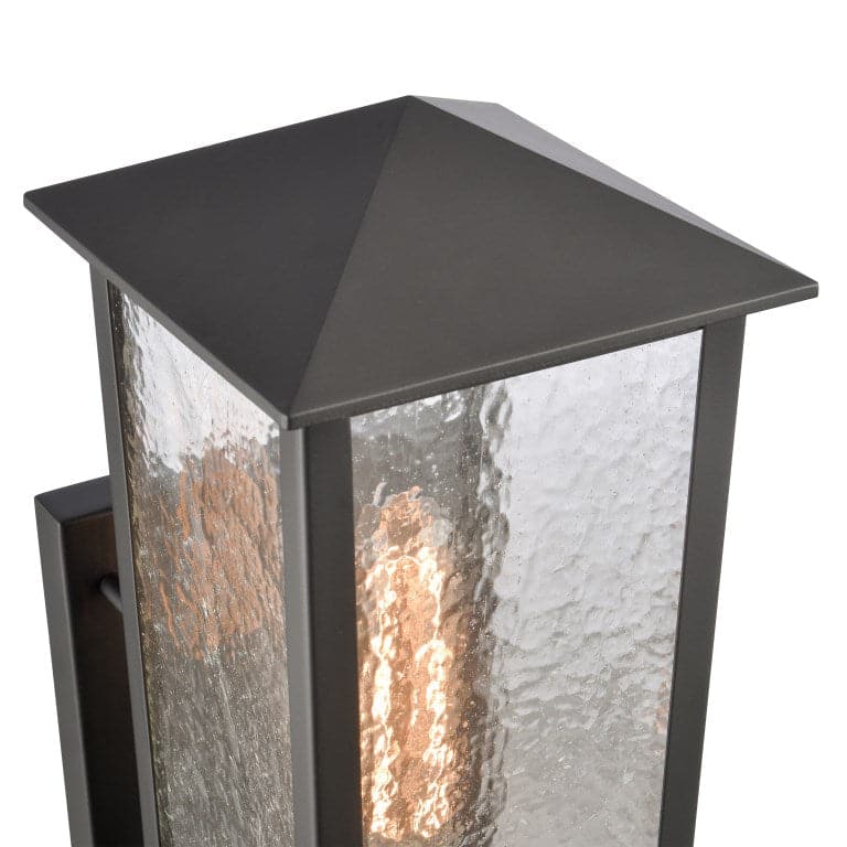 Marquis 18'' High 1 - Light Outdoor Sconce - Matte Black-Elk Home-ELK-89470/1-Outdoor Wall Sconces-4-France and Son