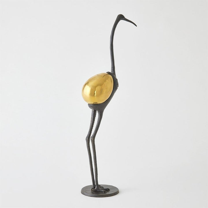 Decorative Objects Precious Egg Sculpture-Brass