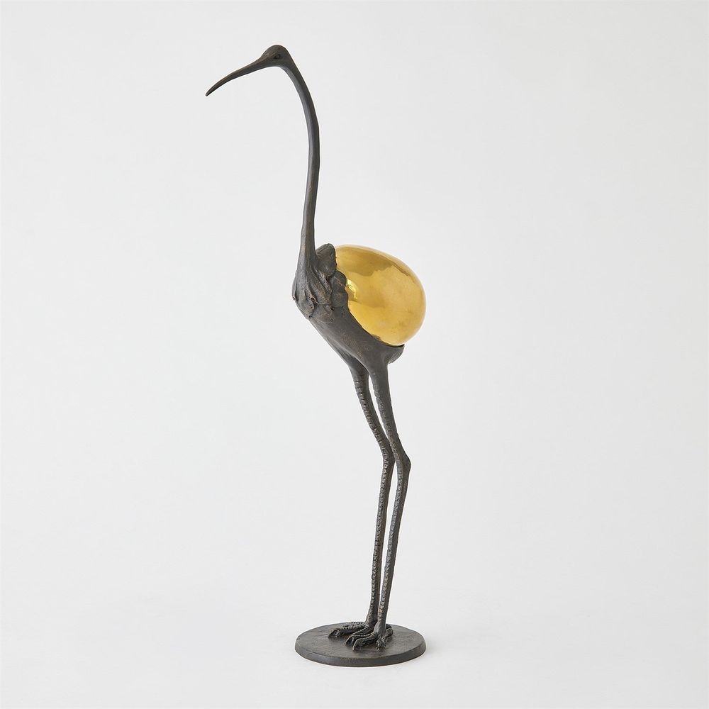 Decorative Objects Precious Egg Sculpture-Brass