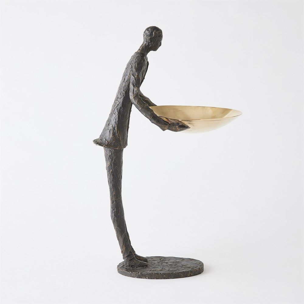 Wooster Sculpture-Bronze w/Brass Plate