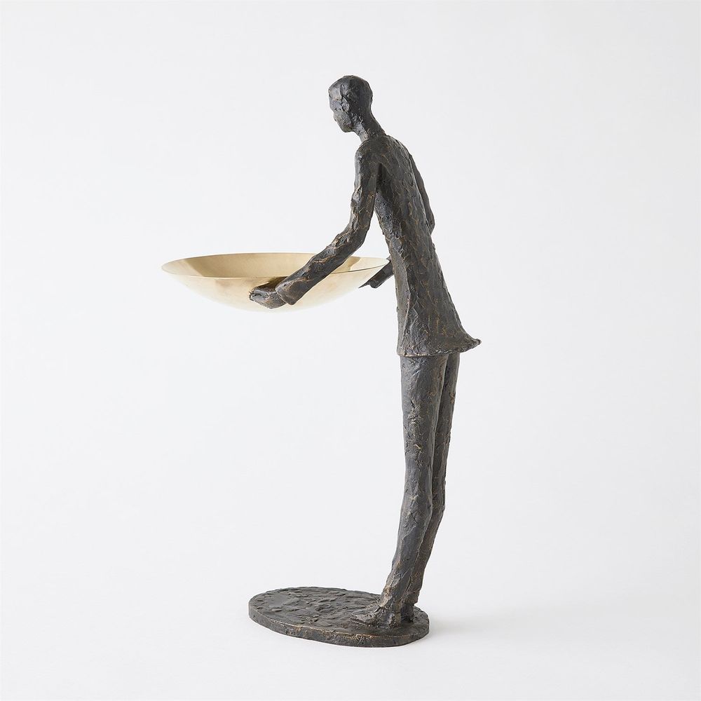 Wooster Sculpture-Bronze w/Brass Plate