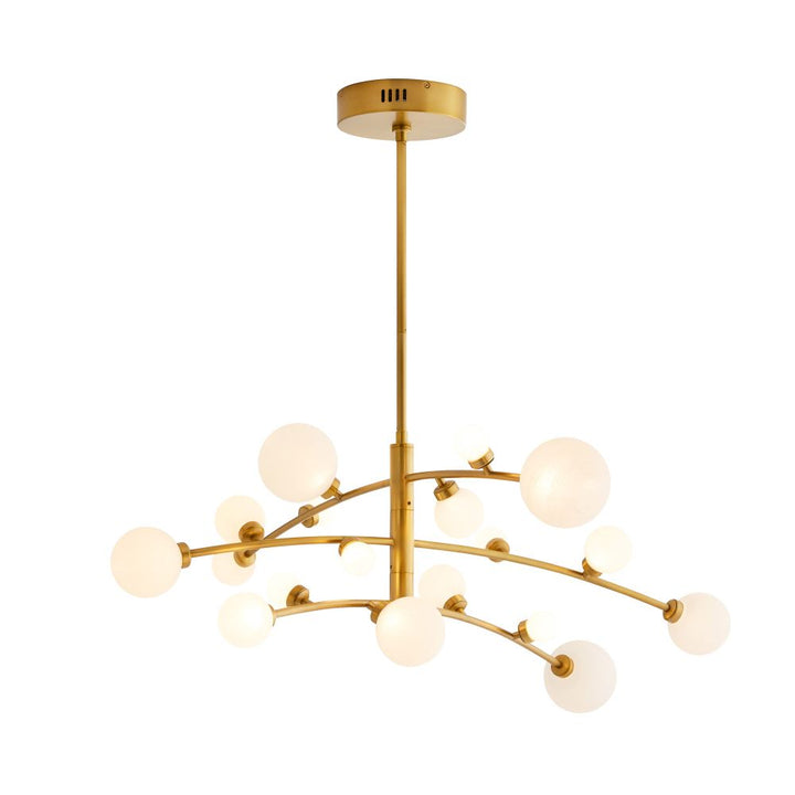Chandeliers Fuentes Chandelier - Gold
