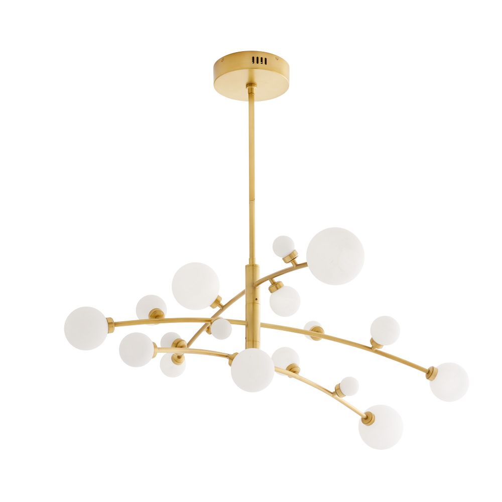 Chandeliers Fuentes Chandelier - Gold