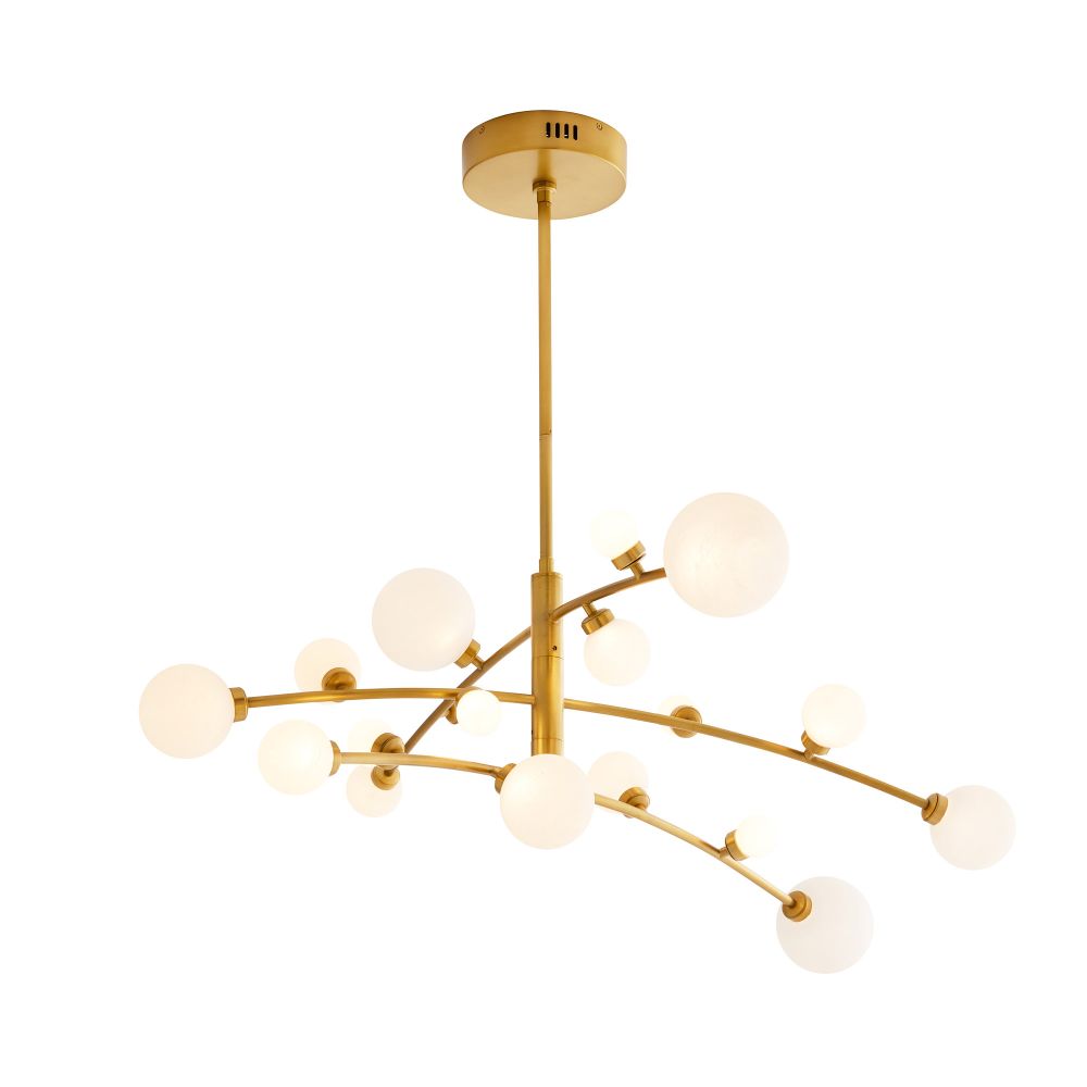 Chandeliers Fuentes Chandelier - Gold