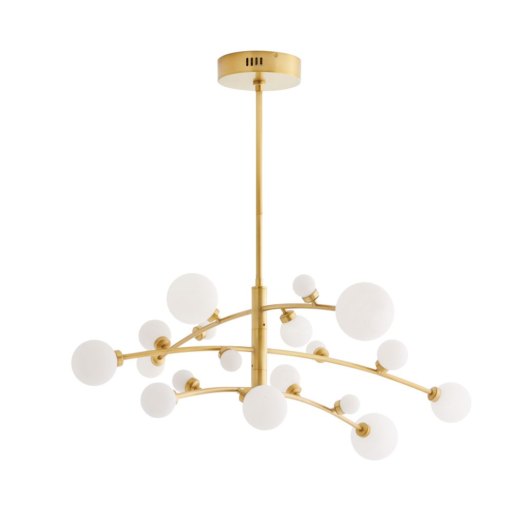 Chandeliers Fuentes Chandelier - Gold