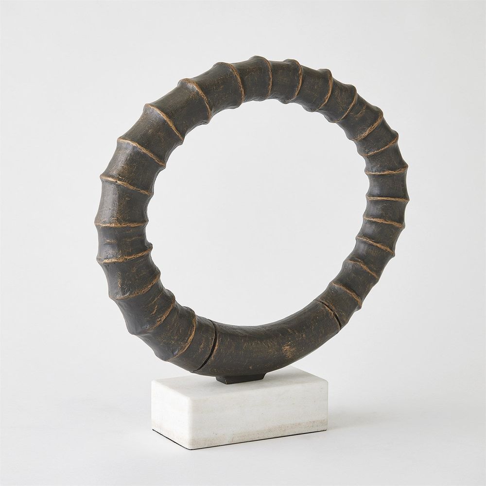 Decorative Objects Infinity Horn Sculpture-Bronze