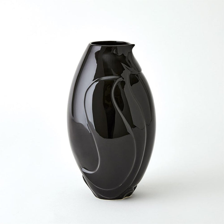 Vases Penguin Vase-Black-Wide