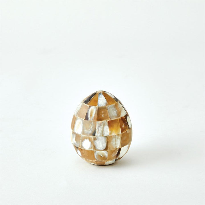 Decorative Objects Horn Egg-Neutral-Lg