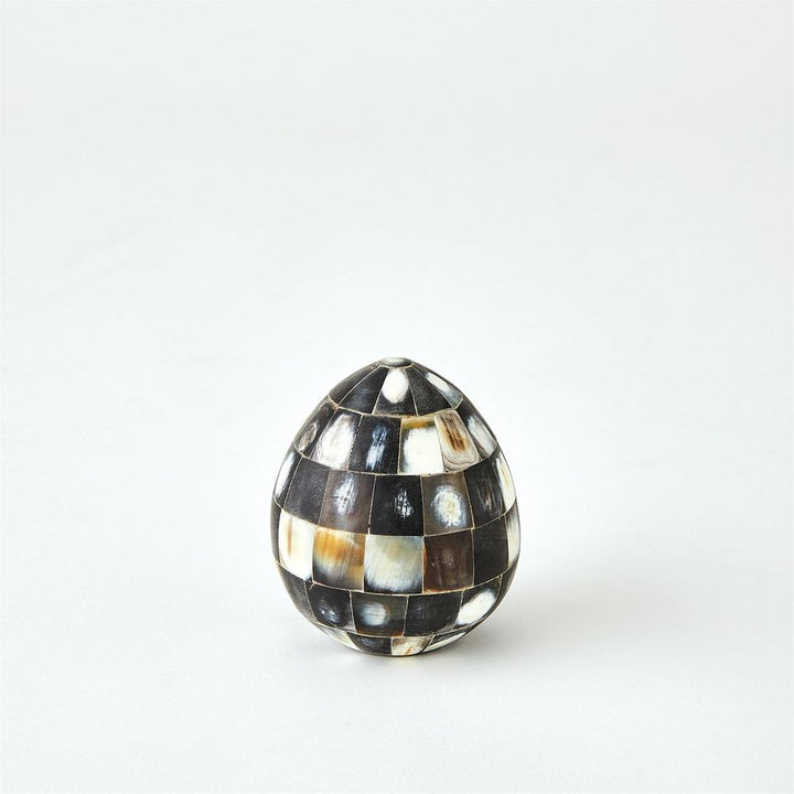 Horn Egg-Black-Lg