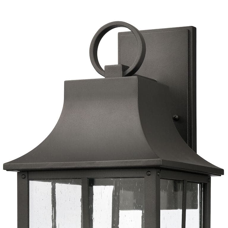 Triumph 21'' High 2 - Light Outdoor Sconce - Textured Black-Elk Home-ELK-89601/2-Outdoor Wall Sconces-4-France and Son