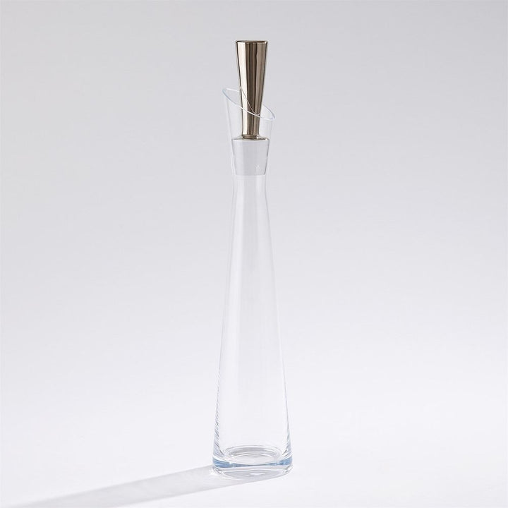 Slant Decanter-Platinum-Med