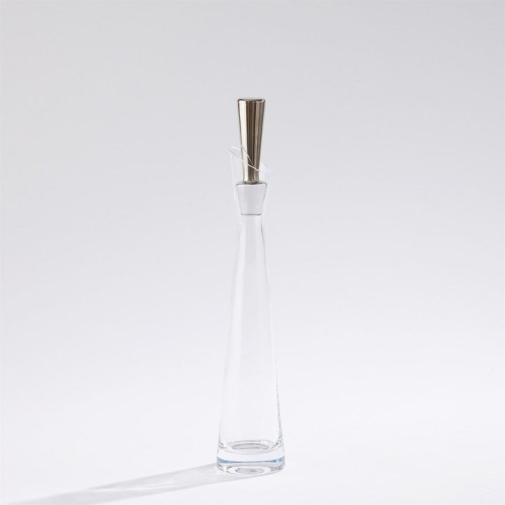 Slant Decanter-Platinum-Med