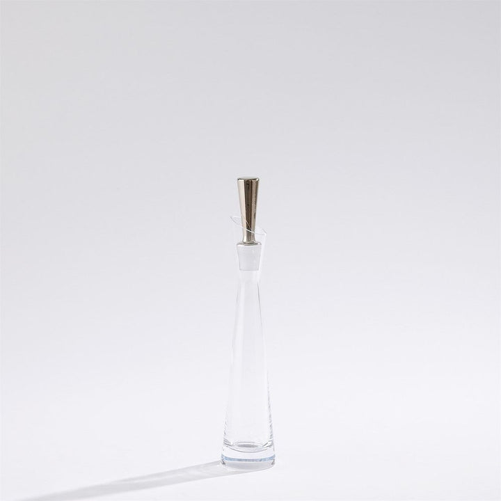 Slant Decanter-Platinum-Sm