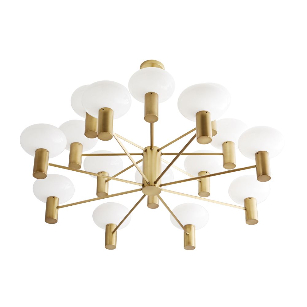 Lumora Chandelier - Gold