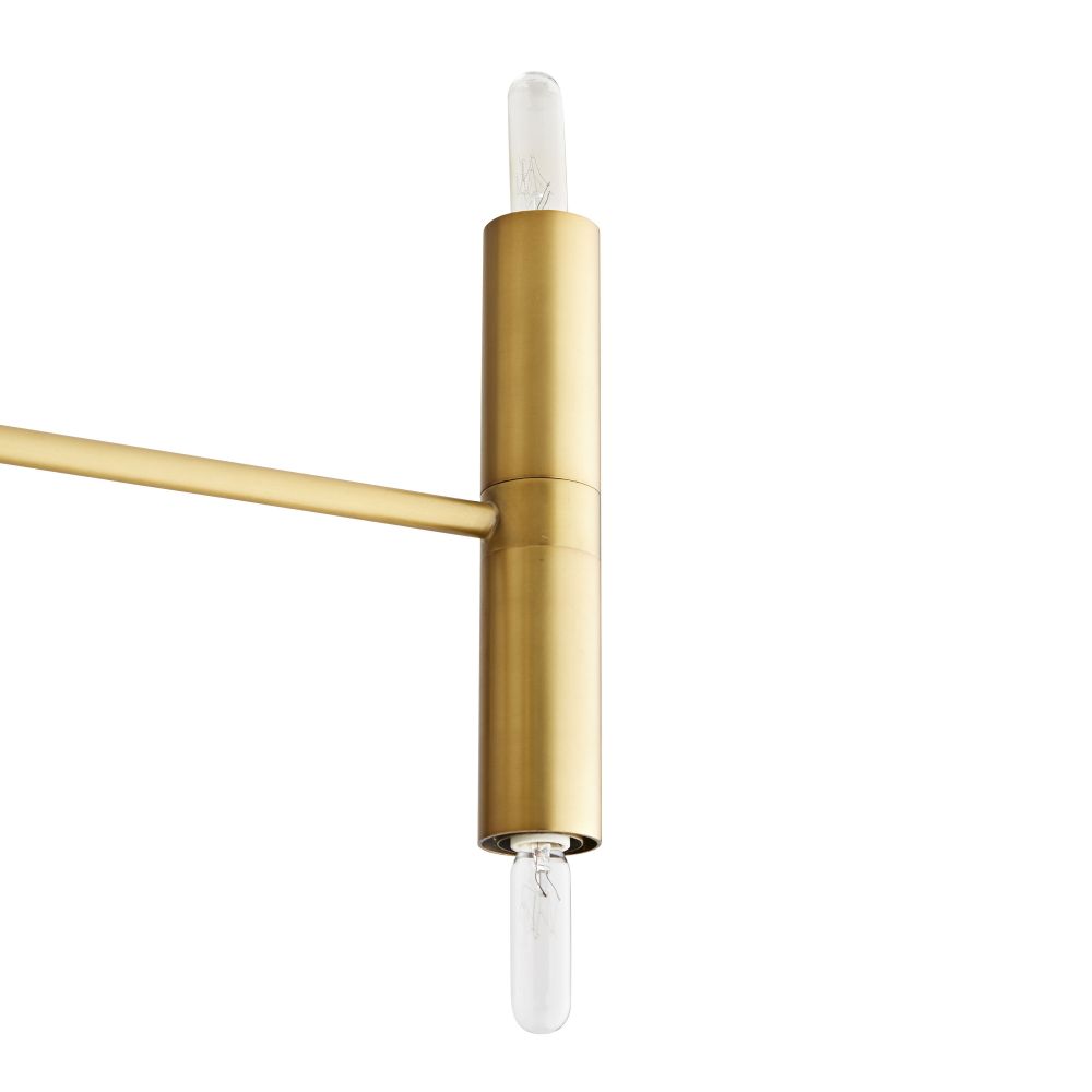 Glintor Chandelier - Gold