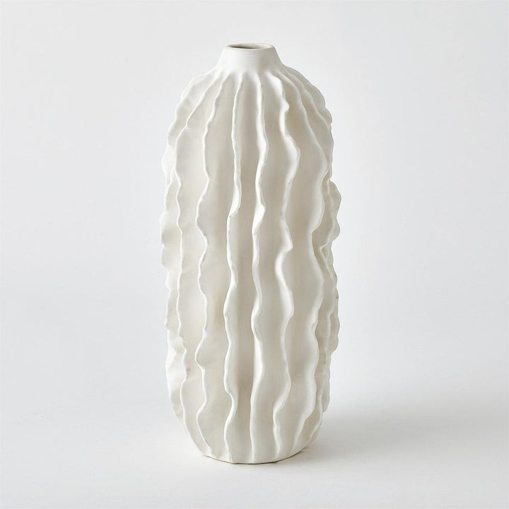 Vases Sea Ribbons Vase - Matte White