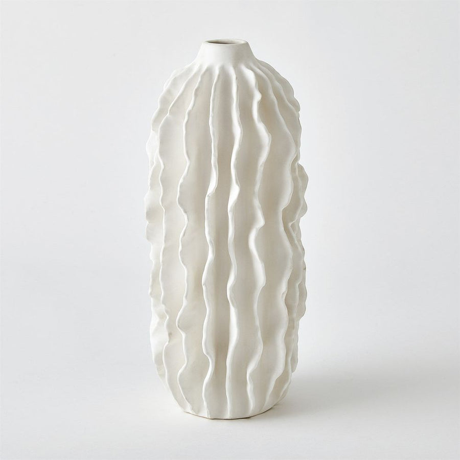 Vases Sea Ribbons Vase - Matte White
