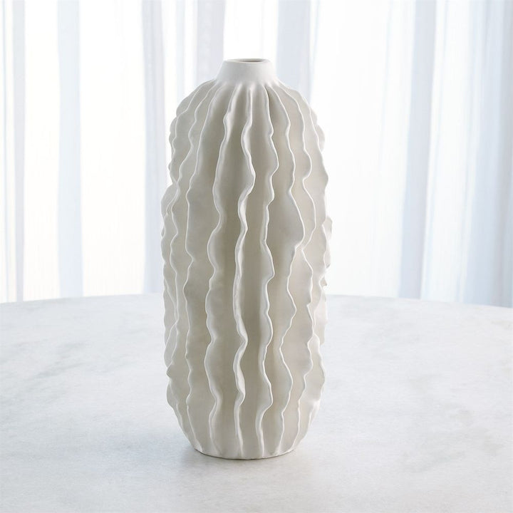 Vases Sea Ribbons Vase - Matte White