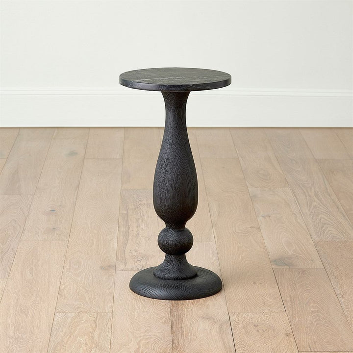 Vessel Side Table-Black-Lg
