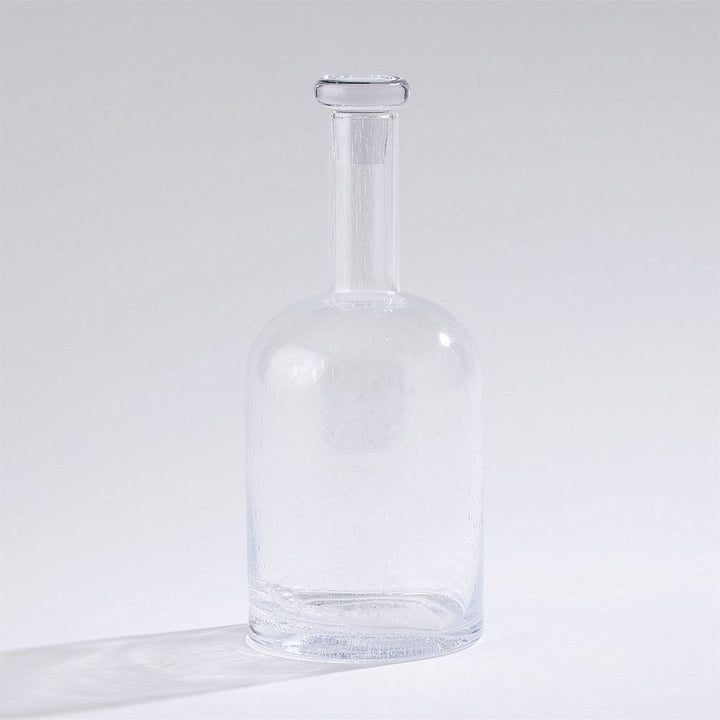 Necked Seeded Decanter-Lg
