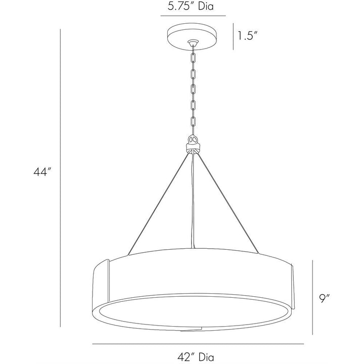Chandeliers Rex Large Chandelier - Gold