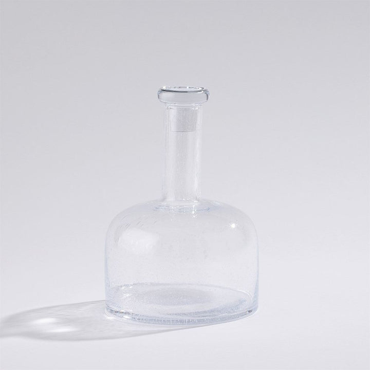 Necked Seeded Decanter-Lg