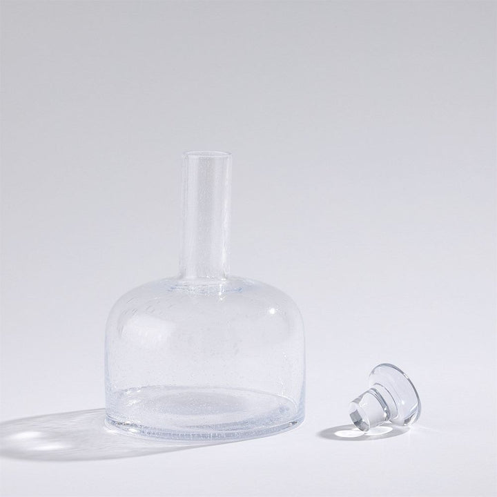 Necked Seeded Decanter-Lg