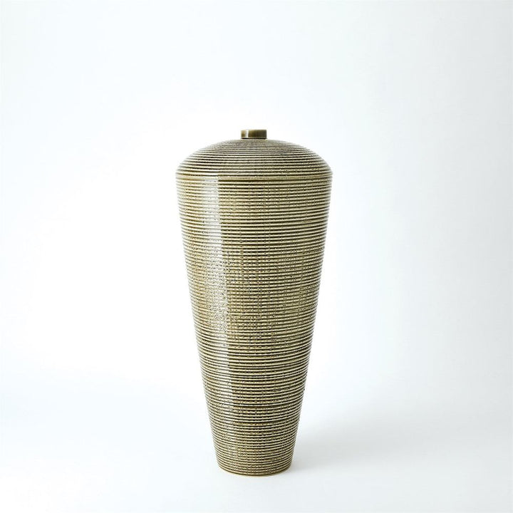 Vases Domed Vase - Sage Wide