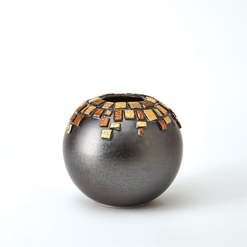 Array Vase-Black Reactive-Sm