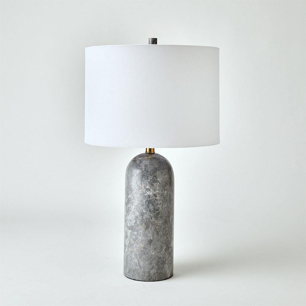 Table Lamps Callanish Marble Lamp - Grey Small