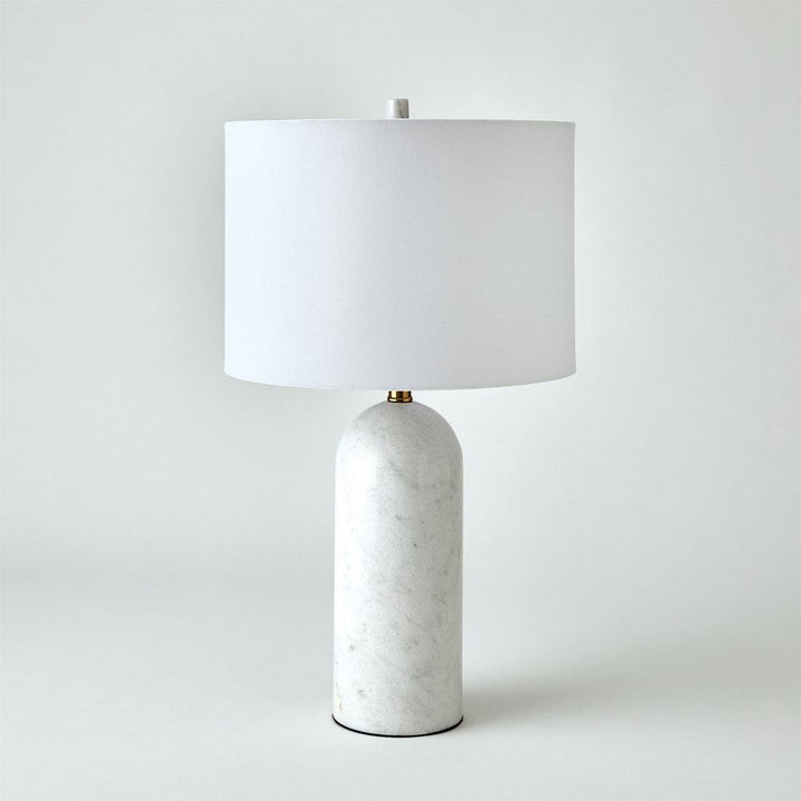 Callanish Marble Lamp-White-Sm