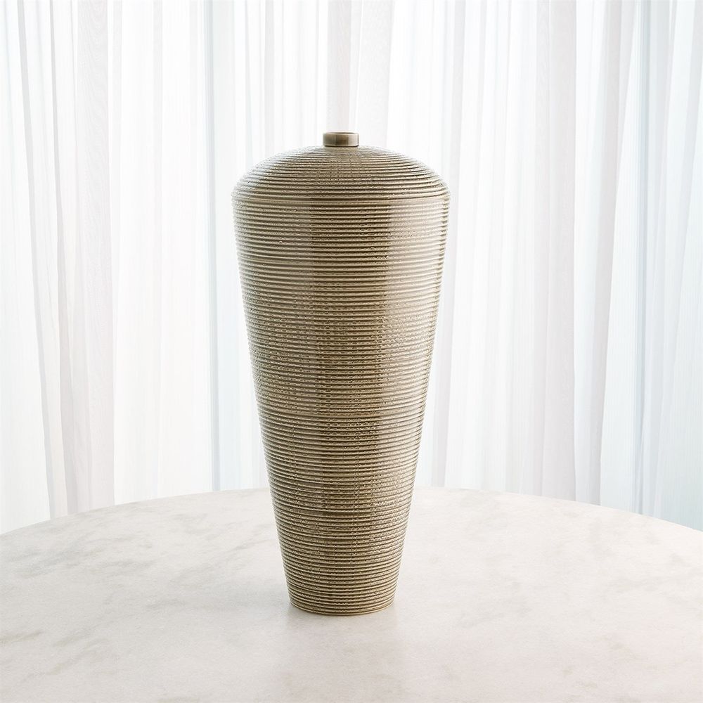 Vases Domed Vase - Sage Wide