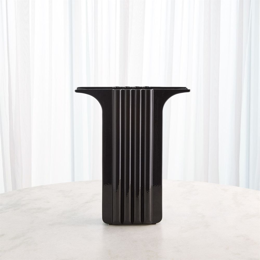 Flying Column Vase-Black-Slim
