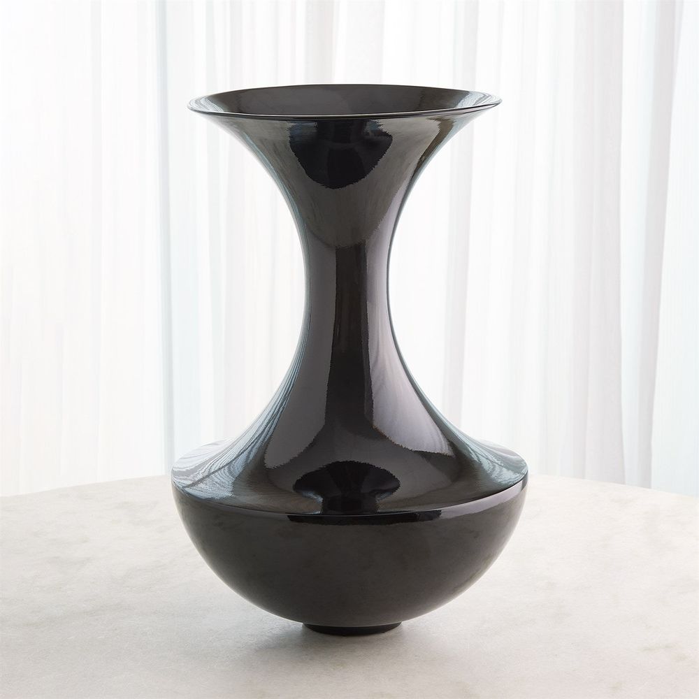 Vases Trumpet Vase-Black