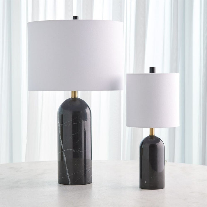 Table Lamps Callanish Marble Lamp-Black-Lg