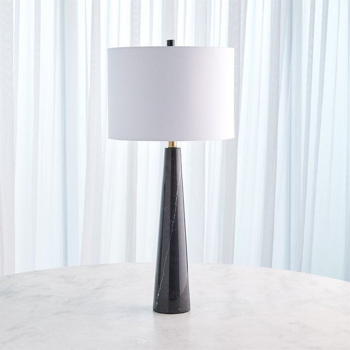 Table Lamps Pinnacle Marble Lamp-Black