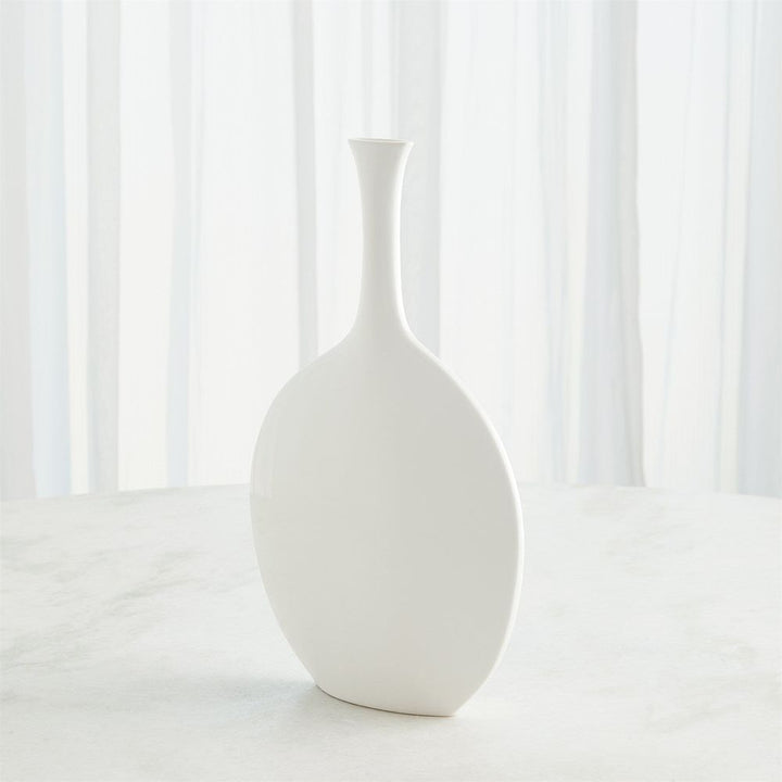 Silhouette Vase-White-Round
