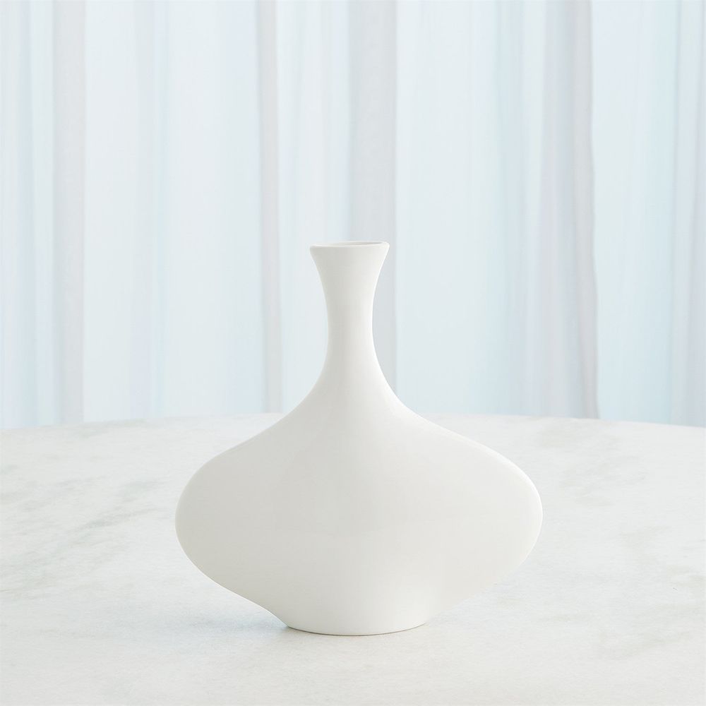 Vases Silhouette Vase-White-Round